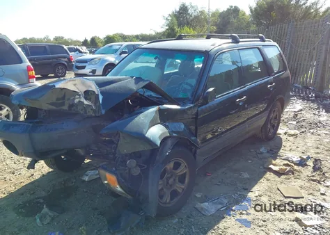 2003 Subaru Forester X from USA, damaged, VIN JF1SG63673H772207
